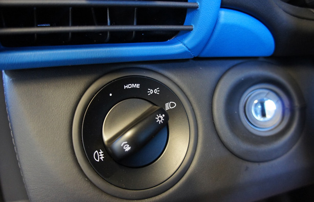 997/987 Leather Light Switch Bezel : Suncoast Porsche Parts